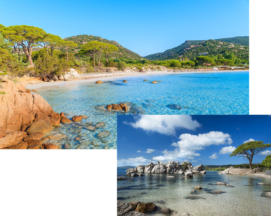 La plage PALOMBAGGIA La plage PALOMBAGGIA