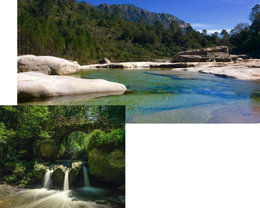 Piscines naturelles et rivières de Cavu Piscines naturelles et rivières de Cavu